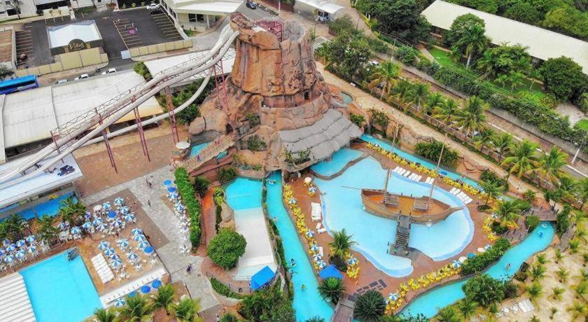 Piazza Diroma - Com Acesso Acqua Park Cn-Go Aparthotel Caldas Novas Eksteriør bilde