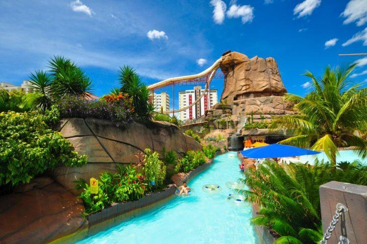 Piazza Diroma - Com Acesso Acqua Park Cn-Go Aparthotel Caldas Novas Eksteriør bilde