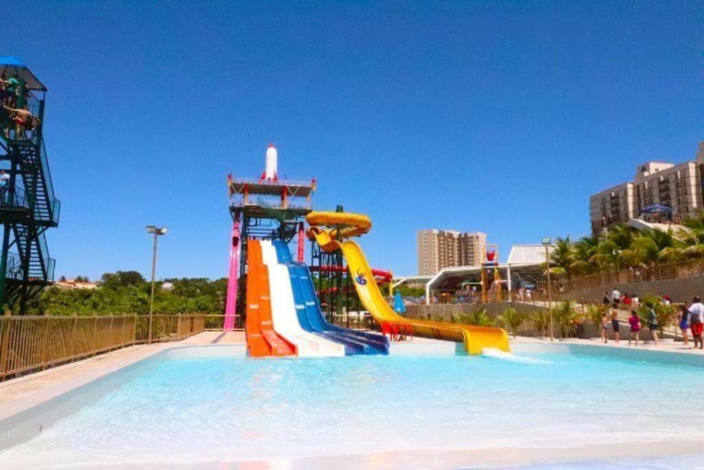 Piazza Diroma - Com Acesso Acqua Park Cn-Go Aparthotel Caldas Novas Eksteriør bilde