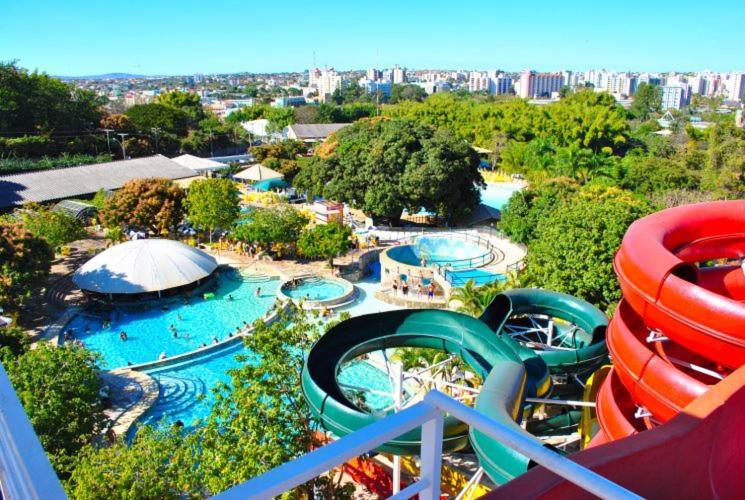 Piazza Diroma - Com Acesso Acqua Park Cn-Go Aparthotel Caldas Novas Eksteriør bilde